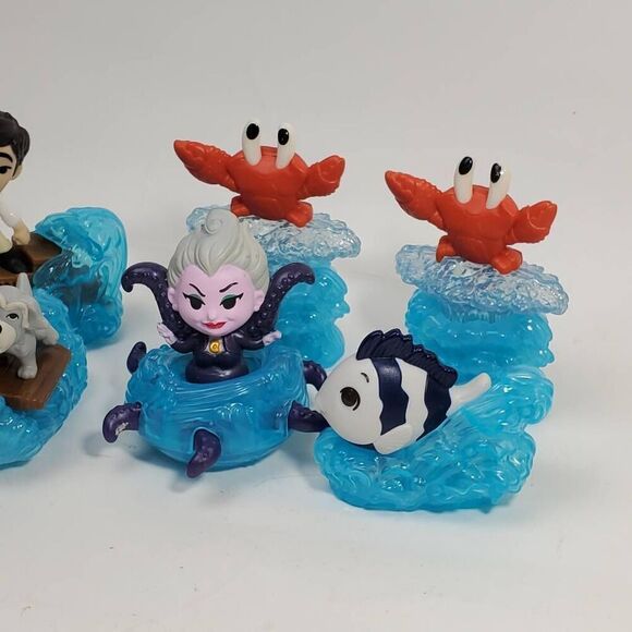 Disney Little Mermaid Ursula Action Figure lot- McDonald's Happy Meal toy - Picture 2 of 5